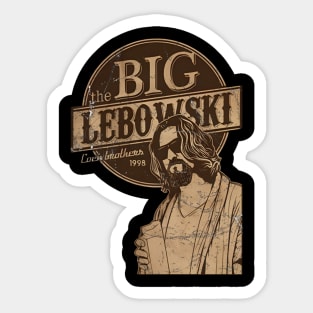 The big lebowski t-shirt Sticker